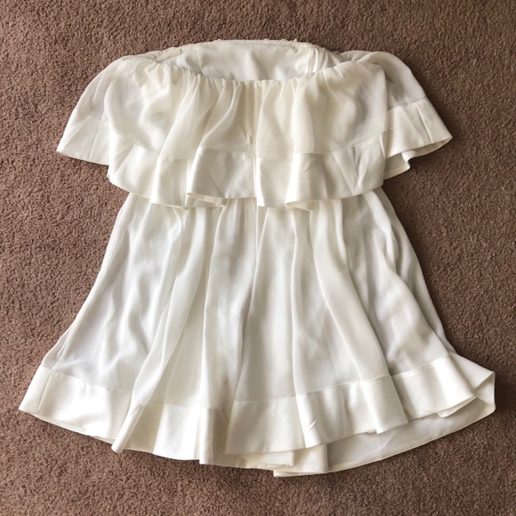 American Threads sleeveless white dress. Small. - Picture 2 of 3